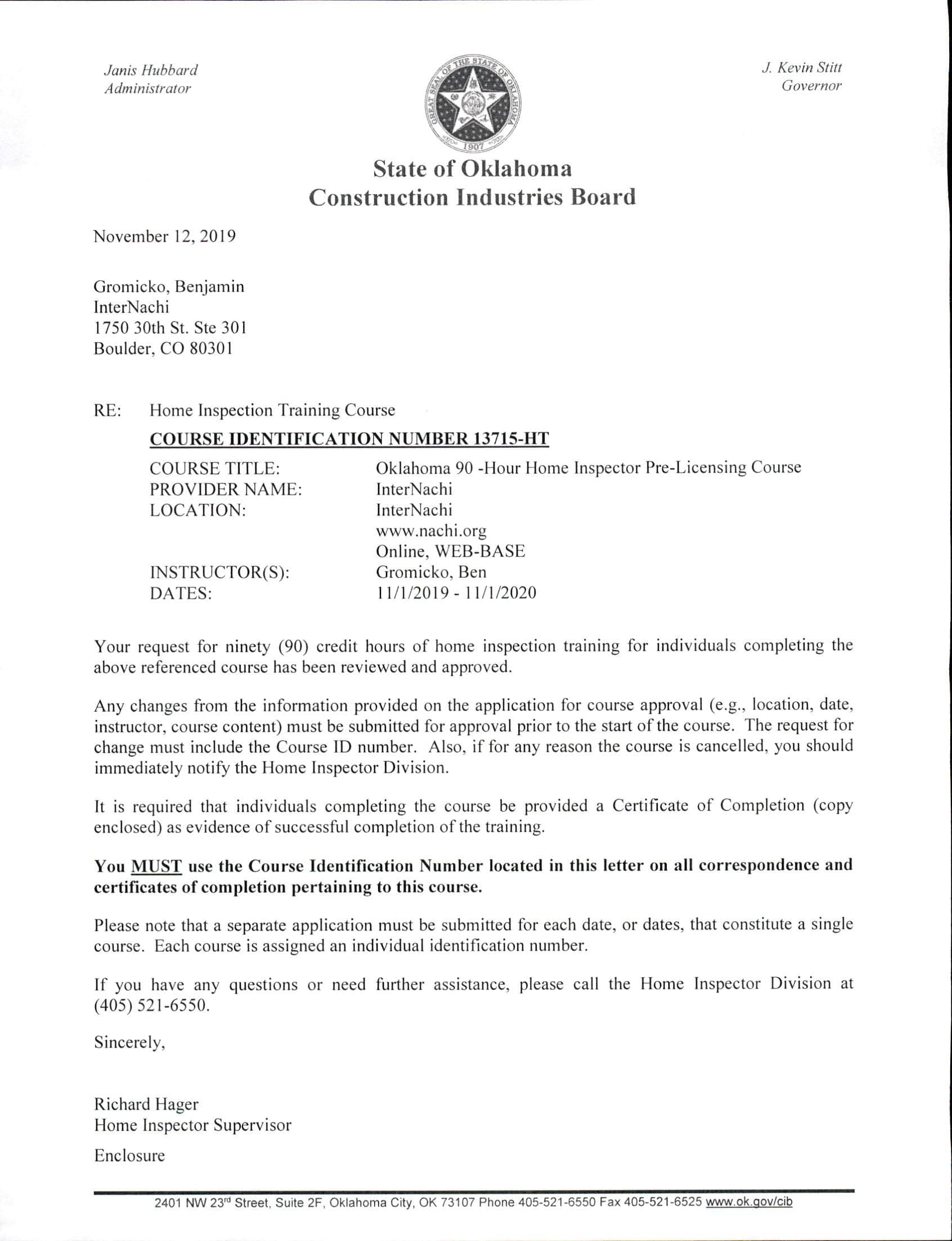 Image of Construction Industries Board | State of Oklahoma